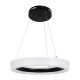 GloboStar® ARIANA 61037 Κρεμαστή Πλαφονιέρα Οροφής Κύκλος LED CCT 55W 6376lm 120° AC 220-240V - Εναλλαγή Φωτισμού μέσω Τηλεχειριστηρίου All In One Ψυχρό Λευκό 6000k+Φυσικό Λευκό 4500k+Θερμό Λευκό 2700k Dimmable Φ48cm - Μαύρο - 3 Years Warranty GloboStar® ARIANA 61037 Κρεμαστή Πλαφονιέρα Οροφής Κύκλος LED CCT 55W 6376lm 120° AC 220-240V - Εναλλαγή Φωτισμού μέσω Τηλεχειριστηρίου All In One Ψυχρό Λευκό 6000k+Φυσικό Λευκό 4500k+Θερμό Λευκό 2700k Dimmable Φ48cm - Μαύρο - 3 Years Warranty