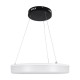 GloboStar® ARIANA 61037 Κρεμαστή Πλαφονιέρα Οροφής Κύκλος LED CCT 55W 6376lm 120° AC 220-240V - Εναλλαγή Φωτισμού μέσω Τηλεχειριστηρίου All In One Ψυχρό Λευκό 6000k+Φυσικό Λευκό 4500k+Θερμό Λευκό 2700k Dimmable Φ48cm - Μαύρο - 3 Years Warranty GloboStar® ARIANA 61037 Κρεμαστή Πλαφονιέρα Οροφής Κύκλος LED CCT 55W 6376lm 120° AC 220-240V - Εναλλαγή Φωτισμού μέσω Τηλεχειριστηρίου All In One Ψυχρό Λευκό 6000k+Φυσικό Λευκό 4500k+Θερμό Λευκό 2700k Dimmable Φ48cm - Μαύρο - 3 Years Warranty