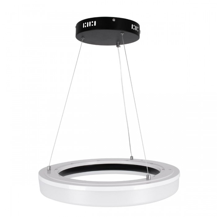 GloboStar® ARIANA 61037 Κρεμαστή Πλαφονιέρα Οροφής Κύκλος LED CCT 55W 6376lm 120° AC 220-240V - Εναλλαγή Φωτισμού μέσω Τηλεχειριστηρίου All In One Ψυχρό Λευκό 6000k+Φυσικό Λευκό 4500k+Θερμό Λευκό 2700k Dimmable Φ48cm - Μαύρο - 3 Years Warranty GloboStar® ARIANA 61037 Κρεμαστή Πλαφονιέρα Οροφής Κύκλος LED CCT 55W 6376lm 120° AC 220-240V - Εναλλαγή Φωτισμού μέσω Τηλεχειριστηρίου All In One Ψυχρό Λευκό 6000k+Φυσικό Λευκό 4500k+Θερμό Λευκό 2700k Dimmable Φ48cm - Μαύρο - 3 Years Warranty