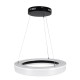 GloboStar® ARIANA 61037 Κρεμαστή Πλαφονιέρα Οροφής Κύκλος LED CCT 55W 6376lm 120° AC 220-240V - Εναλλαγή Φωτισμού μέσω Τηλεχειριστηρίου All In One Ψυχρό Λευκό 6000k+Φυσικό Λευκό 4500k+Θερμό Λευκό 2700k Dimmable Φ48cm - Μαύρο - 3 Years Warranty GloboStar® ARIANA 61037 Κρεμαστή Πλαφονιέρα Οροφής Κύκλος LED CCT 55W 6376lm 120° AC 220-240V - Εναλλαγή Φωτισμού μέσω Τηλεχειριστηρίου All In One Ψυχρό Λευκό 6000k+Φυσικό Λευκό 4500k+Θερμό Λευκό 2700k Dimmable Φ48cm - Μαύρο - 3 Years Warranty