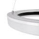 GloboStar® ARIANA 61037 Κρεμαστή Πλαφονιέρα Οροφής Κύκλος LED CCT 55W 6376lm 120° AC 220-240V - Εναλλαγή Φωτισμού μέσω Τηλεχειριστηρίου All In One Ψυχρό Λευκό 6000k+Φυσικό Λευκό 4500k+Θερμό Λευκό 2700k Dimmable Φ48cm - Μαύρο - 3 Years Warranty GloboStar® ARIANA 61037 Κρεμαστή Πλαφονιέρα Οροφής Κύκλος LED CCT 55W 6376lm 120° AC 220-240V - Εναλλαγή Φωτισμού μέσω Τηλεχειριστηρίου All In One Ψυχρό Λευκό 6000k+Φυσικό Λευκό 4500k+Θερμό Λευκό 2700k Dimmable Φ48cm - Μαύρο - 3 Years Warranty