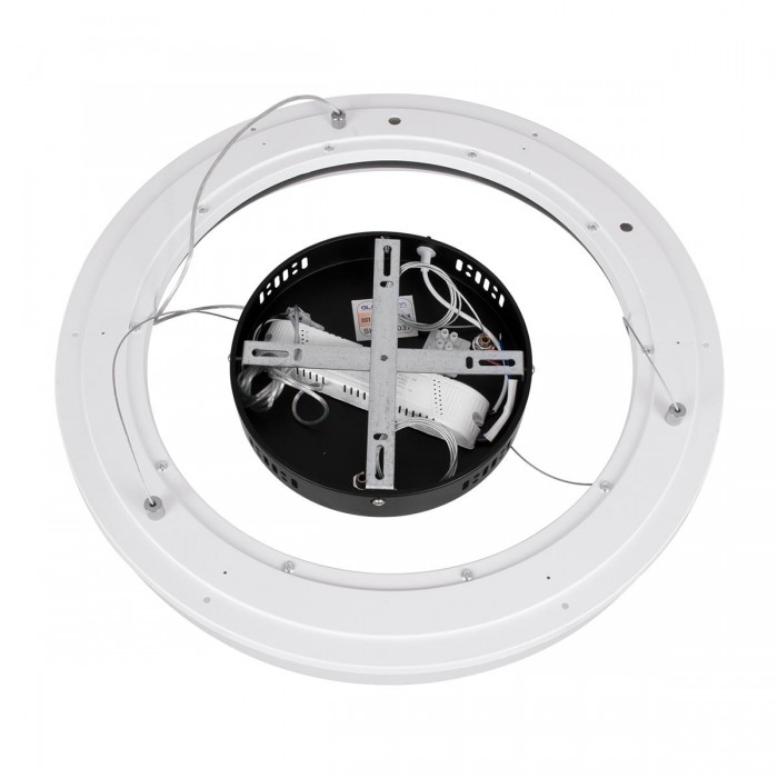 GloboStar® ARIANA 61037 Κρεμαστή Πλαφονιέρα Οροφής Κύκλος LED CCT 55W 6376lm 120° AC 220-240V - Εναλλαγή Φωτισμού μέσω Τηλεχειριστηρίου All In One Ψυχρό Λευκό 6000k+Φυσικό Λευκό 4500k+Θερμό Λευκό 2700k Dimmable Φ48cm - Μαύρο - 3 Years Warranty GloboStar® ARIANA 61037 Κρεμαστή Πλαφονιέρα Οροφής Κύκλος LED CCT 55W 6376lm 120° AC 220-240V - Εναλλαγή Φωτισμού μέσω Τηλεχειριστηρίου All In One Ψυχρό Λευκό 6000k+Φυσικό Λευκό 4500k+Θερμό Λευκό 2700k Dimmable Φ48cm - Μαύρο - 3 Years Warranty