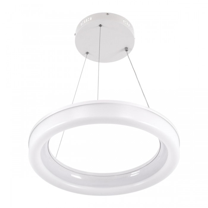 GloboStar® ARIANA 61038 Κρεμαστή Πλαφονιέρα Οροφής Κύκλος LED CCT 55W 6376lm 120° AC 220-240V - Εναλλαγή Φωτισμού μέσω Τηλεχειριστηρίου All In One Ψυχρό Λευκό 6000k+Φυσικό Λευκό 4500k+Θερμό Λευκό 2700k Dimmable Φ48cm - Λευκό - 3 Years Warranty GloboStar® ARIANA 61038 Κρεμαστή Πλαφονιέρα Οροφής Κύκλος LED CCT 55W 6376lm 120° AC 220-240V - Εναλλαγή Φωτισμού μέσω Τηλεχειριστηρίου All In One Ψυχρό Λευκό 6000k+Φυσικό Λευκό 4500k+Θερμό Λευκό 2700k Dimmable Φ48cm - Λευκό - 3 Years Warranty