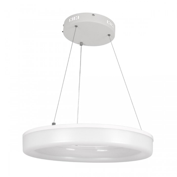 GloboStar® ARIANA 61038 Κρεμαστή Πλαφονιέρα Οροφής Κύκλος LED CCT 55W 6376lm 120° AC 220-240V - Εναλλαγή Φωτισμού μέσω Τηλεχειριστηρίου All In One Ψυχρό Λευκό 6000k+Φυσικό Λευκό 4500k+Θερμό Λευκό 2700k Dimmable Φ48cm - Λευκό - 3 Years Warranty GloboStar® ARIANA 61038 Κρεμαστή Πλαφονιέρα Οροφής Κύκλος LED CCT 55W 6376lm 120° AC 220-240V - Εναλλαγή Φωτισμού μέσω Τηλεχειριστηρίου All In One Ψυχρό Λευκό 6000k+Φυσικό Λευκό 4500k+Θερμό Λευκό 2700k Dimmable Φ48cm - Λευκό - 3 Years Warranty
