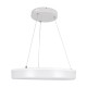 GloboStar® ARIANA 61038 Κρεμαστή Πλαφονιέρα Οροφής Κύκλος LED CCT 55W 6376lm 120° AC 220-240V - Εναλλαγή Φωτισμού μέσω Τηλεχειριστηρίου All In One Ψυχρό Λευκό 6000k+Φυσικό Λευκό 4500k+Θερμό Λευκό 2700k Dimmable Φ48cm - Λευκό - 3 Years Warranty GloboStar® ARIANA 61038 Κρεμαστή Πλαφονιέρα Οροφής Κύκλος LED CCT 55W 6376lm 120° AC 220-240V - Εναλλαγή Φωτισμού μέσω Τηλεχειριστηρίου All In One Ψυχρό Λευκό 6000k+Φυσικό Λευκό 4500k+Θερμό Λευκό 2700k Dimmable Φ48cm - Λευκό - 3 Years Warranty