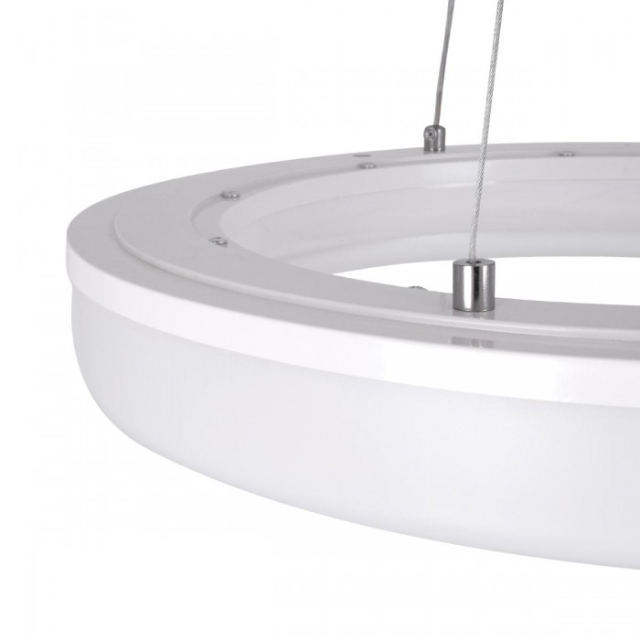 GloboStar® ARIANA 61038 Κρεμαστή Πλαφονιέρα Οροφής Κύκλος LED CCT 55W 6376lm 120° AC 220-240V - Εναλλαγή Φωτισμού μέσω Τηλεχειριστηρίου All In One Ψυχρό Λευκό 6000k+Φυσικό Λευκό 4500k+Θερμό Λευκό 2700k Dimmable Φ48cm - Λευκό - 3 Years Warranty GloboStar® ARIANA 61038 Κρεμαστή Πλαφονιέρα Οροφής Κύκλος LED CCT 55W 6376lm 120° AC 220-240V - Εναλλαγή Φωτισμού μέσω Τηλεχειριστηρίου All In One Ψυχρό Λευκό 6000k+Φυσικό Λευκό 4500k+Θερμό Λευκό 2700k Dimmable Φ48cm - Λευκό - 3 Years Warranty