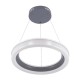 GloboStar® ARIANA 61039 Κρεμαστή Πλαφονιέρα Οροφής Κύκλος LED CCT 55W 6376lm 120° AC 220-240V - Εναλλαγή Φωτισμού μέσω Τηλεχειριστηρίου All In One Ψυχρό Λευκό 6000k+Φυσικό Λευκό 4500k+Θερμό Λευκό 2700k Dimmable Φ48cm - Ανθρακί - 3 Years Warrant GloboStar® ARIANA 61039 Κρεμαστή Πλαφονιέρα Οροφής Κύκλος LED CCT 55W 6376lm 120° AC 220-240V - Εναλλαγή Φωτισμού μέσω Τηλεχειριστηρίου All In One Ψυχρό Λευκό 6000k+Φυσικό Λευκό 4500k+Θερμό Λευκό 2700k Dimmable Φ48cm - Ανθρακί - 3 Years Warrant