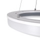 GloboStar® ARIANA 61039 Κρεμαστή Πλαφονιέρα Οροφής Κύκλος LED CCT 55W 6376lm 120° AC 220-240V - Εναλλαγή Φωτισμού μέσω Τηλεχειριστηρίου All In One Ψυχρό Λευκό 6000k+Φυσικό Λευκό 4500k+Θερμό Λευκό 2700k Dimmable Φ48cm - Ανθρακί - 3 Years Warrant GloboStar® ARIANA 61039 Κρεμαστή Πλαφονιέρα Οροφής Κύκλος LED CCT 55W 6376lm 120° AC 220-240V - Εναλλαγή Φωτισμού μέσω Τηλεχειριστηρίου All In One Ψυχρό Λευκό 6000k+Φυσικό Λευκό 4500k+Θερμό Λευκό 2700k Dimmable Φ48cm - Ανθρακί - 3 Years Warrant