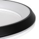 GloboStar® MELINA 61040 Πλαφονιέρα Οροφής Κύκλος LED CCT 55W 6376lm 120° AC 220-240V - Εναλλαγή Φωτισμού μέσω Τηλεχειριστηρίου All In One Ψυχρό Λευκό 6000k+Φυσικό Λευκό 4500k+Θερμό Λευκό 2700k Dimmable Φ48cm - Μαύρο - 3 Years Warranty GloboStar® MELINA 61040 Πλαφονιέρα Οροφής Κύκλος LED CCT 55W 6376lm 120° AC 220-240V - Εναλλαγή Φωτισμού μέσω Τηλεχειριστηρίου All In One Ψυχρό Λευκό 6000k+Φυσικό Λευκό 4500k+Θερμό Λευκό 2700k Dimmable Φ48cm - Μαύρο - 3 Years Warranty