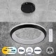 GloboStar® MELINA 61043 Κρεμαστή Πλαφονιέρα Οροφής Κύκλος LED CCT 55W 6376lm 120° AC 220-240V - Εναλλαγή Φωτισμού μέσω Τηλεχειριστηρίου All In One Ψυχρό Λευκό 6000k+Φυσικό Λευκό 4500k+Θερμό Λευκό 2700k Dimmable Φ48cm - Μαύρο - 3 Years Warranty GloboStar® MELINA 61043 Κρεμαστή Πλαφονιέρα Οροφής Κύκλος LED CCT 55W 6376lm 120° AC 220-240V - Εναλλαγή Φωτισμού μέσω Τηλεχειριστηρίου All In One Ψυχρό Λευκό 6000k+Φυσικό Λευκό 4500k+Θερμό Λευκό 2700k Dimmable Φ48cm - Μαύρο - 3 Years Warranty