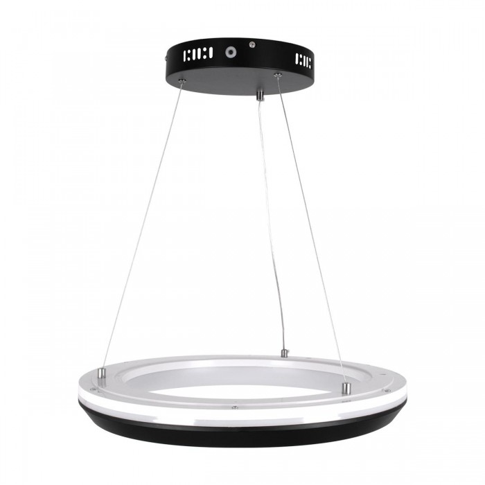 GloboStar® MELINA 61043 Κρεμαστή Πλαφονιέρα Οροφής Κύκλος LED CCT 55W 6376lm 120° AC 220-240V - Εναλλαγή Φωτισμού μέσω Τηλεχειριστηρίου All In One Ψυχρό Λευκό 6000k+Φυσικό Λευκό 4500k+Θερμό Λευκό 2700k Dimmable Φ48cm - Μαύρο - 3 Years Warranty GloboStar® MELINA 61043 Κρεμαστή Πλαφονιέρα Οροφής Κύκλος LED CCT 55W 6376lm 120° AC 220-240V - Εναλλαγή Φωτισμού μέσω Τηλεχειριστηρίου All In One Ψυχρό Λευκό 6000k+Φυσικό Λευκό 4500k+Θερμό Λευκό 2700k Dimmable Φ48cm - Μαύρο - 3 Years Warranty