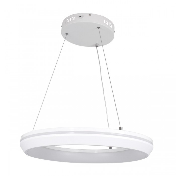 GloboStar® MELINA 61044 Κρεμαστή Πλαφονιέρα Οροφής Κύκλος LED CCT 55W 6376lm 120° AC 220-240V - Εναλλαγή Φωτισμού μέσω Τηλεχειριστηρίου All In One Ψυχρό Λευκό 6000k+Φυσικό Λευκό 4500k+Θερμό Λευκό 2700k Dimmable Φ48cm - Λευκό - 3 Years Warranty GloboStar® MELINA 61044 Κρεμαστή Πλαφονιέρα Οροφής Κύκλος LED CCT 55W 6376lm 120° AC 220-240V - Εναλλαγή Φωτισμού μέσω Τηλεχειριστηρίου All In One Ψυχρό Λευκό 6000k+Φυσικό Λευκό 4500k+Θερμό Λευκό 2700k Dimmable Φ48cm - Λευκό - 3 Years Warranty