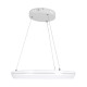 GloboStar® MELINA 61044 Κρεμαστή Πλαφονιέρα Οροφής Κύκλος LED CCT 55W 6376lm 120° AC 220-240V - Εναλλαγή Φωτισμού μέσω Τηλεχειριστηρίου All In One Ψυχρό Λευκό 6000k+Φυσικό Λευκό 4500k+Θερμό Λευκό 2700k Dimmable Φ48cm - Λευκό - 3 Years Warranty GloboStar® MELINA 61044 Κρεμαστή Πλαφονιέρα Οροφής Κύκλος LED CCT 55W 6376lm 120° AC 220-240V - Εναλλαγή Φωτισμού μέσω Τηλεχειριστηρίου All In One Ψυχρό Λευκό 6000k+Φυσικό Λευκό 4500k+Θερμό Λευκό 2700k Dimmable Φ48cm - Λευκό - 3 Years Warranty