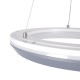 GloboStar® MELINA 61045 Κρεμαστή Πλαφονιέρα Οροφής Κύκλος LED CCT 55W 6376lm 120° AC 220-240V - Εναλλαγή Φωτισμού μέσω Τηλεχειριστηρίου All In One Ψυχρό Λευκό 6000k+Φυσικό Λευκό 4500k+Θερμό Λευκό 2700k Dimmable Φ48cm - Ανθρακί - 3 Years Warranty GloboStar® MELINA 61045 Κρεμαστή Πλαφονιέρα Οροφής Κύκλος LED CCT 55W 6376lm 120° AC 220-240V - Εναλλαγή Φωτισμού μέσω Τηλεχειριστηρίου All In One Ψυχρό Λευκό 6000k+Φυσικό Λευκό 4500k+Θερμό Λευκό 2700k Dimmable Φ48cm - Ανθρακί - 3 Years Warranty