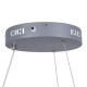 GloboStar® MELINA 61045 Κρεμαστή Πλαφονιέρα Οροφής Κύκλος LED CCT 55W 6376lm 120° AC 220-240V - Εναλλαγή Φωτισμού μέσω Τηλεχειριστηρίου All In One Ψυχρό Λευκό 6000k+Φυσικό Λευκό 4500k+Θερμό Λευκό 2700k Dimmable Φ48cm - Ανθρακί - 3 Years Warranty GloboStar® MELINA 61045 Κρεμαστή Πλαφονιέρα Οροφής Κύκλος LED CCT 55W 6376lm 120° AC 220-240V - Εναλλαγή Φωτισμού μέσω Τηλεχειριστηρίου All In One Ψυχρό Λευκό 6000k+Φυσικό Λευκό 4500k+Θερμό Λευκό 2700k Dimmable Φ48cm - Ανθρακί - 3 Years Warranty