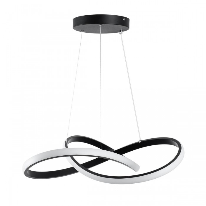 GloboStar® DEXTER 61049 Κρεμαστό Φωτιστικό Οροφής Design LED CCT 72W 8064lm 300° AC 220-240V - Εναλλαγή Φωτισμού μέσω Τηλεχειριστηρίου All In One Ψυχρό 6000k+Φυσικό 4500k+Θερμό 2700k Dimmable Φ56cm - Μαύρο - 3 Years Warranty GloboStar® DEXTER 61049 Κρεμαστό Φωτιστικό Οροφής Design LED CCT 72W 8064lm 300° AC 220-240V - Εναλλαγή Φωτισμού μέσω Τηλεχειριστηρίου All In One Ψυχρό 6000k+Φυσικό 4500k+Θερμό 2700k Dimmable Φ56cm - Μαύρο - 3 Years Warranty