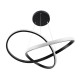 GloboStar® DEXTER 61049 Κρεμαστό Φωτιστικό Οροφής Design LED CCT 72W 8064lm 300° AC 220-240V - Εναλλαγή Φωτισμού μέσω Τηλεχειριστηρίου All In One Ψυχρό 6000k+Φυσικό 4500k+Θερμό 2700k Dimmable Φ56cm - Μαύρο - 3 Years Warranty GloboStar® DEXTER 61049 Κρεμαστό Φωτιστικό Οροφής Design LED CCT 72W 8064lm 300° AC 220-240V - Εναλλαγή Φωτισμού μέσω Τηλεχειριστηρίου All In One Ψυχρό 6000k+Φυσικό 4500k+Θερμό 2700k Dimmable Φ56cm - Μαύρο - 3 Years Warranty