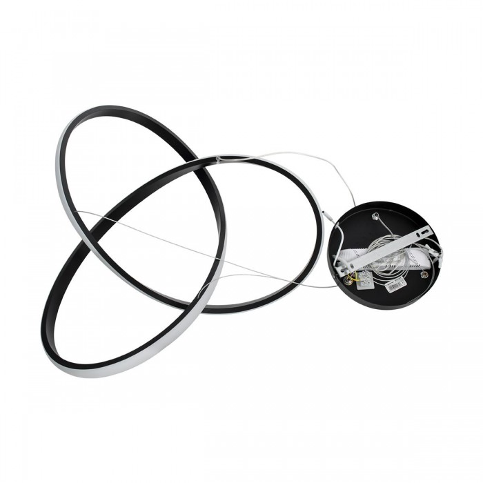 GloboStar® DEXTER 61049 Κρεμαστό Φωτιστικό Οροφής Design LED CCT 72W 8064lm 300° AC 220-240V - Εναλλαγή Φωτισμού μέσω Τηλεχειριστηρίου All In One Ψυχρό 6000k+Φυσικό 4500k+Θερμό 2700k Dimmable Φ56cm - Μαύρο - 3 Years Warranty GloboStar® DEXTER 61049 Κρεμαστό Φωτιστικό Οροφής Design LED CCT 72W 8064lm 300° AC 220-240V - Εναλλαγή Φωτισμού μέσω Τηλεχειριστηρίου All In One Ψυχρό 6000k+Φυσικό 4500k+Θερμό 2700k Dimmable Φ56cm - Μαύρο - 3 Years Warranty