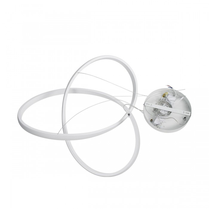 GloboStar® DEXTER 61050 Κρεμαστό Φωτιστικό Οροφής Design LED CCT 72W 8064lm 300° AC 220-240V - Εναλλαγή Φωτισμού μέσω Τηλεχειριστηρίου All In One Ψυχρό 6000k+Φυσικό 4500k+Θερμό 2700k Dimmable Φ56cm - Λευκό - 3 Years Warranty GloboStar® DEXTER 61050 Κρεμαστό Φωτιστικό Οροφής Design LED CCT 72W 8064lm 300° AC 220-240V - Εναλλαγή Φωτισμού μέσω Τηλεχειριστηρίου All In One Ψυχρό 6000k+Φυσικό 4500k+Θερμό 2700k Dimmable Φ56cm - Λευκό - 3 Years Warranty