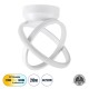 GloboStar® AMELIA 61053 Φωτιστικό Οροφής Design LED CCT 20W 2400lm 300° AC 220-240V - Εναλλαγή Φωτισμού μέσω Διακόπτη On/Off All In One Ψυχρό 6000k+Φυσικό 4500k+Θερμό 2700k Μ24.5 x Π16 x Υ25cm - Λευκό GloboStar® AMELIA 61053 Φωτιστικό Οροφής Design LED CCT 20W 2400lm 300° AC 220-240V - Εναλλαγή Φωτισμού μέσω Διακόπτη On/Off All In One Ψυχρό 6000k+Φυσικό 4500k+Θερμό 2700k Μ24.5 x Π16 x Υ25cm - Λευκό