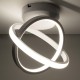 GloboStar® AMELIA 61053 Φωτιστικό Οροφής Design LED CCT 20W 2400lm 300° AC 220-240V - Εναλλαγή Φωτισμού μέσω Διακόπτη On/Off All In One Ψυχρό 6000k+Φυσικό 4500k+Θερμό 2700k Μ24.5 x Π16 x Υ25cm - Λευκό GloboStar® AMELIA 61053 Φωτιστικό Οροφής Design LED CCT 20W 2400lm 300° AC 220-240V - Εναλλαγή Φωτισμού μέσω Διακόπτη On/Off All In One Ψυχρό 6000k+Φυσικό 4500k+Θερμό 2700k Μ24.5 x Π16 x Υ25cm - Λευκό