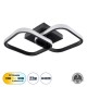 GloboStar® NORA 61061 Φωτιστικό Οροφής Design LED CCT 22W 2640lm 300° AC 220-240V - Εναλλαγή Φωτισμού μέσω Διακόπτη On/Off All In One Ψυχρό 6000k+Φυσικό 4500k+Θερμό 2700k Μ40 x Π24 x Υ7cm - Μαύρο GloboStar® NORA 61061 Φωτιστικό Οροφής Design LED CCT 22W 2640lm 300° AC 220-240V - Εναλλαγή Φωτισμού μέσω Διακόπτη On/Off All In One Ψυχρό 6000k+Φυσικό 4500k+Θερμό 2700k Μ40 x Π24 x Υ7cm - Μαύρο