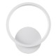 GloboStar® TED 61071 Φωτιστικό Τοίχου - Απλίκα Design LED CCT 9W 1080lm 300° AC 220-240V - Εναλλαγή Φωτισμού μέσω Διακόπτη On/Off All In One Ψυχρό 6000k+Φυσικό 4500k+Θερμό 2700k Μ20 x Π5.5 x Υ23cm - Λευκό