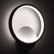 GloboStar® TED 61071 Φωτιστικό Τοίχου - Απλίκα Design LED CCT 9W 1080lm 300° AC 220-240V - Εναλλαγή Φωτισμού μέσω Διακόπτη On/Off All In One Ψυχρό 6000k+Φυσικό 4500k+Θερμό 2700k Μ20 x Π5.5 x Υ23cm - Λευκό