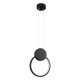 GloboStar® CYCLOS 61073 Κρεμαστό Φωτιστικό Οροφής Design LED CCT 9W 1080lm 300° AC 220-240V - Εναλλαγή Φωτισμού μέσω Διακόπτη On/Off All In One Ψυχρό 6000k+Φυσικό 4500k+Θερμό 2700k Μ21 x Π2.3 x Υ26.5cm - Μαύρο GloboStar® CYCLOS 61073 Κρεμαστό Φωτιστικό Οροφής Design LED CCT 9W 1080lm 300° AC 220-240V - Εναλλαγή Φωτισμού μέσω Διακόπτη On/Off All In One Ψυχρό 6000k+Φυσικό 4500k+Θερμό 2700k Μ21 x Π2.3 x Υ26.5cm - Μαύρο