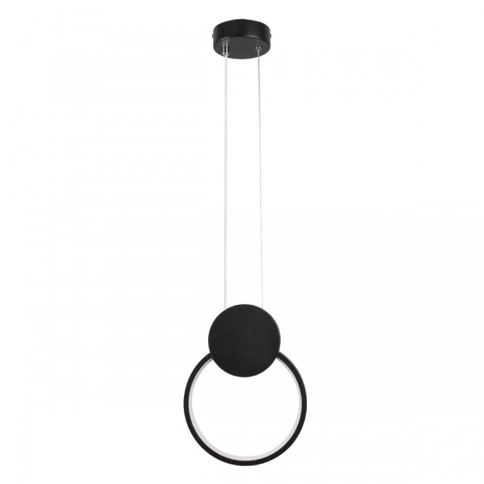 GloboStar® CYCLOS 61073 Κρεμαστό Φωτιστικό Οροφής Design LED CCT 9W 1080lm 300° AC 220-240V - Εναλλαγή Φωτισμού μέσω Διακόπτη On/Off All In One Ψυχρό 6000k+Φυσικό 4500k+Θερμό 2700k Μ21 x Π2.3 x Υ26.5cm - Μαύρο GloboStar® CYCLOS 61073 Κρεμαστό Φωτιστικό Οροφής Design LED CCT 9W 1080lm 300° AC 220-240V - Εναλλαγή Φωτισμού μέσω Διακόπτη On/Off All In One Ψυχρό 6000k+Φυσικό 4500k+Θερμό 2700k Μ21 x Π2.3 x Υ26.5cm - Μαύρο