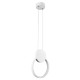 GloboStar® CYCLOS 61074 Κρεμαστό Φωτιστικό Οροφής Design LED CCT 9W 1080lm 300° AC 220-240V - Εναλλαγή Φωτισμού μέσω Διακόπτη On/Off All In One Ψυχρό 6000k+Φυσικό 4500k+Θερμό 2700k Μ21 x Π2.3 x Υ26.5cm - Λευκό GloboStar® CYCLOS 61074 Κρεμαστό Φωτιστικό Οροφής Design LED CCT 9W 1080lm 300° AC 220-240V - Εναλλαγή Φωτισμού μέσω Διακόπτη On/Off All In One Ψυχρό 6000k+Φυσικό 4500k+Θερμό 2700k Μ21 x Π2.3 x Υ26.5cm - Λευκό