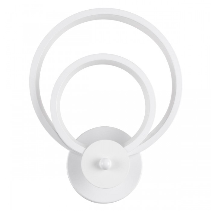 GloboStar® FREDDIE 61077 Φωτιστικό Τοίχου - Απλίκα Design LED CCT 15W 1800lm 300° AC 220-240V - Εναλλαγή Φωτισμού μέσω Διακόπτη On/Off All In One Ψυχρό 6000k+Φυσικό 4500k+Θερμό 2700k Μ20 x Π7.5 x Υ25cm - Λευκό