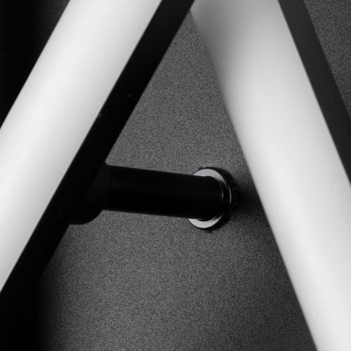 GloboStar® DRACO 61093 Φωτιστικό Οροφής Γραμμικό Linear Design LED CCT 45W 5535lm 120° AC 220-240V - Εναλλαγή Φωτισμού μέσω Τηλεχειριστηρίου All In One Ψυχρό 6000k+Φυσικό 4500k+Θερμό 2700k Dimmable Φ50 x Υ11cm - Μαύρο - 3 Years Warranty