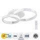 GloboStar® DIAMOND 61112 Φωτιστικό Οροφής Δαχτυλίδι-Κύκλος LED CCT 67W 8078lm 360° AC 220-240V - Εναλλαγή Φωτισμού μέσω Τηλεχειριστηρίου All In One Ψυχρό 6000k+Φυσικό 4500k+Θερμό 2700k Dimmable Φ30+40cm+BackLight - Λευκό - 3 Years Warranty GloboStar® DIAMOND 61112 Φωτιστικό Οροφής Δαχτυλίδι-Κύκλος LED CCT 67W 8078lm 360° AC 220-240V - Εναλλαγή Φωτισμού μέσω Τηλεχειριστηρίου All In One Ψυχρό 6000k+Φυσικό 4500k+Θερμό 2700k Dimmable Φ30+40cm+BackLight - Λευκό - 3 Years Warranty