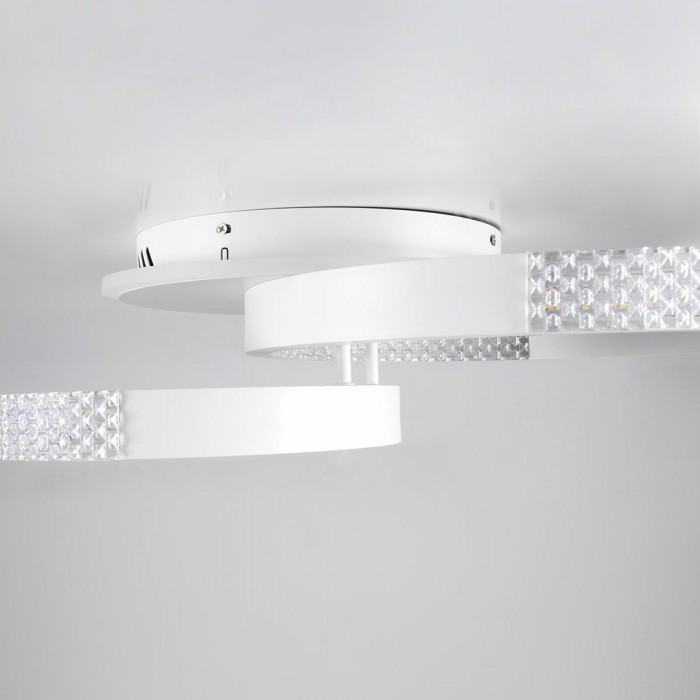 GloboStar® DIAMOND 61112 Φωτιστικό Οροφής Δαχτυλίδι-Κύκλος LED CCT 67W 8078lm 360° AC 220-240V - Εναλλαγή Φωτισμού μέσω Τηλεχειριστηρίου All In One Ψυχρό 6000k+Φυσικό 4500k+Θερμό 2700k Dimmable Φ30+40cm+BackLight - Λευκό - 3 Years Warranty GloboStar® DIAMOND 61112 Φωτιστικό Οροφής Δαχτυλίδι-Κύκλος LED CCT 67W 8078lm 360° AC 220-240V - Εναλλαγή Φωτισμού μέσω Τηλεχειριστηρίου All In One Ψυχρό 6000k+Φυσικό 4500k+Θερμό 2700k Dimmable Φ30+40cm+BackLight - Λευκό - 3 Years Warranty