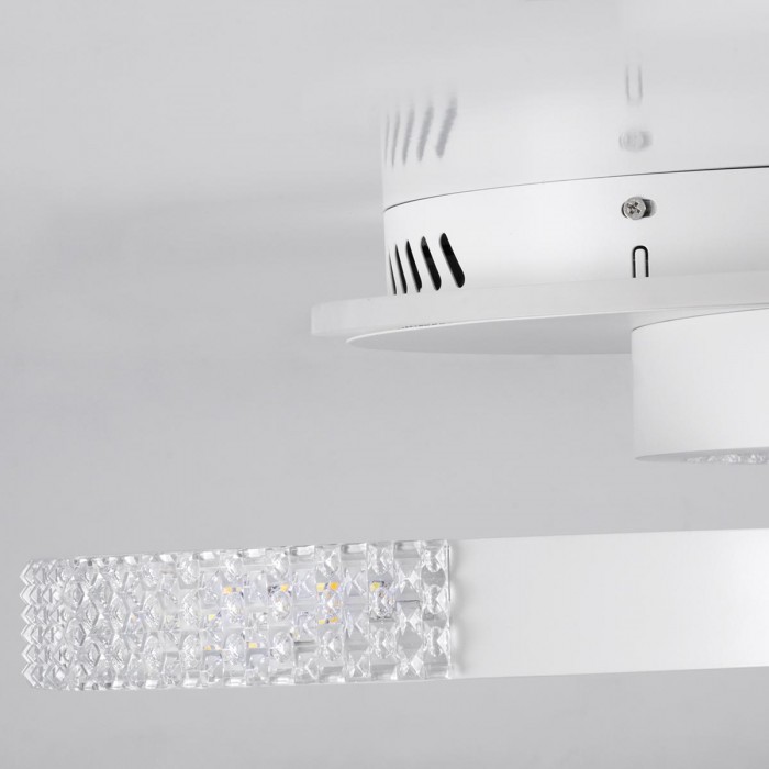 GloboStar® DIAMOND 61112 Φωτιστικό Οροφής Δαχτυλίδι-Κύκλος LED CCT 67W 8078lm 360° AC 220-240V - Εναλλαγή Φωτισμού μέσω Τηλεχειριστηρίου All In One Ψυχρό 6000k+Φυσικό 4500k+Θερμό 2700k Dimmable Φ30+40cm+BackLight - Λευκό - 3 Years Warranty GloboStar® DIAMOND 61112 Φωτιστικό Οροφής Δαχτυλίδι-Κύκλος LED CCT 67W 8078lm 360° AC 220-240V - Εναλλαγή Φωτισμού μέσω Τηλεχειριστηρίου All In One Ψυχρό 6000k+Φυσικό 4500k+Θερμό 2700k Dimmable Φ30+40cm+BackLight - Λευκό - 3 Years Warranty