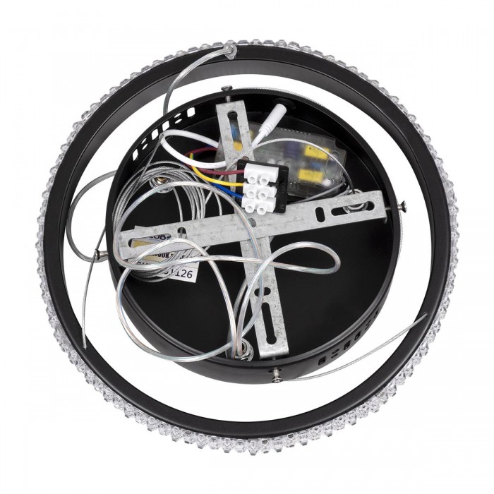 GloboStar® DIAMOND 61126 Κρεμαστό Φωτιστικό Δαχτυλίδι-Κύκλος LED CCT 20W 2356lm 360° AC 220-240V - Εναλλαγή Φωτισμού μέσω Τηλεχειριστηρίου All In One Ψυχρό 6000k+Φυσικό 4500k+Θερμό 2700k Dimmable Φ25cm - Μαύρο - 3 Years Warranty GloboStar® DIAMOND 61126 Κρεμαστό Φωτιστικό Δαχτυλίδι-Κύκλος LED CCT 20W 2356lm 360° AC 220-240V - Εναλλαγή Φωτισμού μέσω Τηλεχειριστηρίου All In One Ψυχρό 6000k+Φυσικό 4500k+Θερμό 2700k Dimmable Φ25cm - Μαύρο - 3 Years Warranty