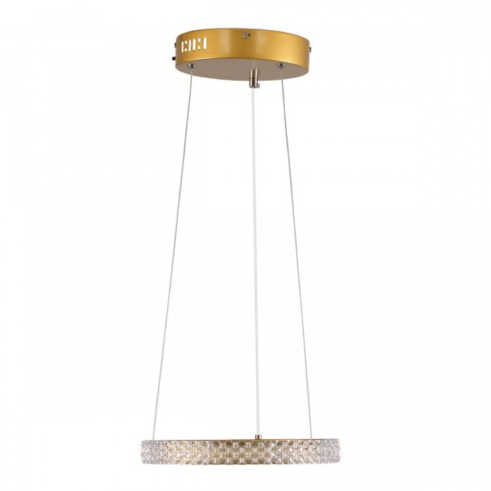 GloboStar® DIAMOND 61127 Κρεμαστό Φωτιστικό Δαχτυλίδι-Κύκλος LED CCT 20W 2356lm 360° AC 220-240V - Εναλλαγή Φωτισμού μέσω Τηλεχειριστηρίου All In One Ψυχρό 6000k+Φυσικό 4500k+Θερμό 2700k Dimmable Φ25cm - Χρυσό Βούρτσας - 3 Years Warranty GloboStar® DIAMOND 61127 Κρεμαστό Φωτιστικό Δαχτυλίδι-Κύκλος LED CCT 20W 2356lm 360° AC 220-240V - Εναλλαγή Φωτισμού μέσω Τηλεχειριστηρίου All In One Ψυχρό 6000k+Φυσικό 4500k+Θερμό 2700k Dimmable Φ25cm - Χρυσό Βούρτσας - 3 Years Warranty