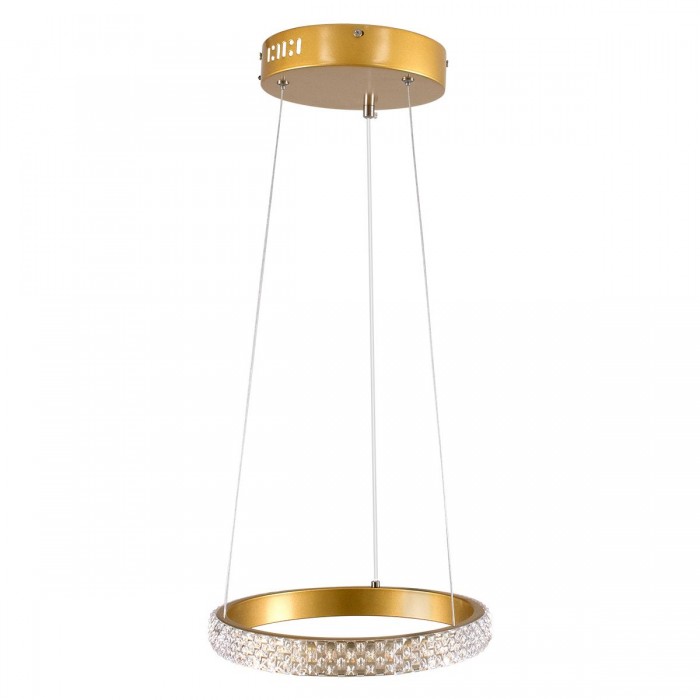 GloboStar® DIAMOND 61127 Κρεμαστό Φωτιστικό Δαχτυλίδι-Κύκλος LED CCT 20W 2356lm 360° AC 220-240V - Εναλλαγή Φωτισμού μέσω Τηλεχειριστηρίου All In One Ψυχρό 6000k+Φυσικό 4500k+Θερμό 2700k Dimmable Φ25cm - Χρυσό Βούρτσας - 3 Years Warranty GloboStar® DIAMOND 61127 Κρεμαστό Φωτιστικό Δαχτυλίδι-Κύκλος LED CCT 20W 2356lm 360° AC 220-240V - Εναλλαγή Φωτισμού μέσω Τηλεχειριστηρίου All In One Ψυχρό 6000k+Φυσικό 4500k+Θερμό 2700k Dimmable Φ25cm - Χρυσό Βούρτσας - 3 Years Warranty