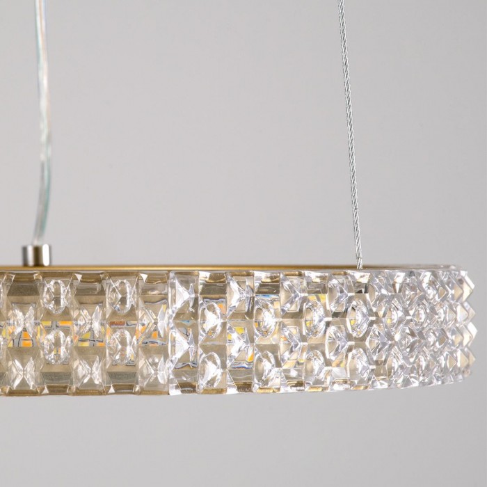 GloboStar® DIAMOND 61127 Κρεμαστό Φωτιστικό Δαχτυλίδι-Κύκλος LED CCT 20W 2356lm 360° AC 220-240V - Εναλλαγή Φωτισμού μέσω Τηλεχειριστηρίου All In One Ψυχρό 6000k+Φυσικό 4500k+Θερμό 2700k Dimmable Φ25cm - Χρυσό Βούρτσας - 3 Years Warranty GloboStar® DIAMOND 61127 Κρεμαστό Φωτιστικό Δαχτυλίδι-Κύκλος LED CCT 20W 2356lm 360° AC 220-240V - Εναλλαγή Φωτισμού μέσω Τηλεχειριστηρίου All In One Ψυχρό 6000k+Φυσικό 4500k+Θερμό 2700k Dimmable Φ25cm - Χρυσό Βούρτσας - 3 Years Warranty