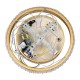 GloboStar® DIAMOND 61127 Κρεμαστό Φωτιστικό Δαχτυλίδι-Κύκλος LED CCT 20W 2356lm 360° AC 220-240V - Εναλλαγή Φωτισμού μέσω Τηλεχειριστηρίου All In One Ψυχρό 6000k+Φυσικό 4500k+Θερμό 2700k Dimmable Φ25cm - Χρυσό Βούρτσας - 3 Years Warranty GloboStar® DIAMOND 61127 Κρεμαστό Φωτιστικό Δαχτυλίδι-Κύκλος LED CCT 20W 2356lm 360° AC 220-240V - Εναλλαγή Φωτισμού μέσω Τηλεχειριστηρίου All In One Ψυχρό 6000k+Φυσικό 4500k+Θερμό 2700k Dimmable Φ25cm - Χρυσό Βούρτσας - 3 Years Warranty