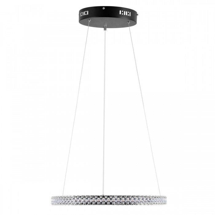 GloboStar® DIAMOND 61128 Κρεμαστό Φωτιστικό Δαχτυλίδι-Κύκλος LED CCT 30W 3513lm 360° AC 220-240V - Εναλλαγή Φωτισμού μέσω Τηλεχειριστηρίου All In One Ψυχρό 6000k+Φυσικό 4500k+Θερμό 2700k Dimmable Φ40cm - Μαύρο - 3 Years Warranty GloboStar® DIAMOND 61128 Κρεμαστό Φωτιστικό Δαχτυλίδι-Κύκλος LED CCT 30W 3513lm 360° AC 220-240V - Εναλλαγή Φωτισμού μέσω Τηλεχειριστηρίου All In One Ψυχρό 6000k+Φυσικό 4500k+Θερμό 2700k Dimmable Φ40cm - Μαύρο - 3 Years Warranty