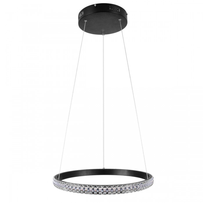 GloboStar® DIAMOND 61128 Κρεμαστό Φωτιστικό Δαχτυλίδι-Κύκλος LED CCT 30W 3513lm 360° AC 220-240V - Εναλλαγή Φωτισμού μέσω Τηλεχειριστηρίου All In One Ψυχρό 6000k+Φυσικό 4500k+Θερμό 2700k Dimmable Φ40cm - Μαύρο - 3 Years Warranty GloboStar® DIAMOND 61128 Κρεμαστό Φωτιστικό Δαχτυλίδι-Κύκλος LED CCT 30W 3513lm 360° AC 220-240V - Εναλλαγή Φωτισμού μέσω Τηλεχειριστηρίου All In One Ψυχρό 6000k+Φυσικό 4500k+Θερμό 2700k Dimmable Φ40cm - Μαύρο - 3 Years Warranty
