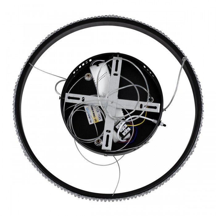 GloboStar® DIAMOND 61128 Κρεμαστό Φωτιστικό Δαχτυλίδι-Κύκλος LED CCT 30W 3513lm 360° AC 220-240V - Εναλλαγή Φωτισμού μέσω Τηλεχειριστηρίου All In One Ψυχρό 6000k+Φυσικό 4500k+Θερμό 2700k Dimmable Φ40cm - Μαύρο - 3 Years Warranty GloboStar® DIAMOND 61128 Κρεμαστό Φωτιστικό Δαχτυλίδι-Κύκλος LED CCT 30W 3513lm 360° AC 220-240V - Εναλλαγή Φωτισμού μέσω Τηλεχειριστηρίου All In One Ψυχρό 6000k+Φυσικό 4500k+Θερμό 2700k Dimmable Φ40cm - Μαύρο - 3 Years Warranty