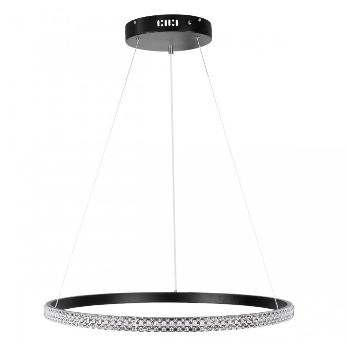 GloboStar® DIAMOND 61130 Κρεμαστό Φωτιστικό Δαχτυλίδι-Κύκλος LED CCT 45W 5230lm 360° AC 220-240V - Εναλλαγή Φωτισμού μέσω Τηλεχειριστηρίου All In One Ψυχρό 6000k+Φυσικό 4500k+Θερμό 2700k Dimmable Φ60cm - Μαύρο - 3 Years Warranty GloboStar® DIAMOND 61130 Κρεμαστό Φωτιστικό Δαχτυλίδι-Κύκλος LED CCT 45W 5230lm 360° AC 220-240V - Εναλλαγή Φωτισμού μέσω Τηλεχειριστηρίου All In One Ψυχρό 6000k+Φυσικό 4500k+Θερμό 2700k Dimmable Φ60cm - Μαύρο - 3 Years Warranty