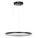 GloboStar® DIAMOND 61130 Κρεμαστό Φωτιστικό Δαχτυλίδι-Κύκλος LED CCT 45W 5230lm 360° AC 220-240V - Εναλλαγή Φωτισμού μέσω Τηλεχειριστηρίου All In One Ψυχρό 6000k+Φυσικό 4500k+Θερμό 2700k Dimmable Φ60cm - Μαύρο - 3 Years Warranty GloboStar® DIAMOND 61130 Κρεμαστό Φωτιστικό Δαχτυλίδι-Κύκλος LED CCT 45W 5230lm 360° AC 220-240V - Εναλλαγή Φωτισμού μέσω Τηλεχειριστηρίου All In One Ψυχρό 6000k+Φυσικό 4500k+Θερμό 2700k Dimmable Φ60cm - Μαύρο - 3 Years Warranty