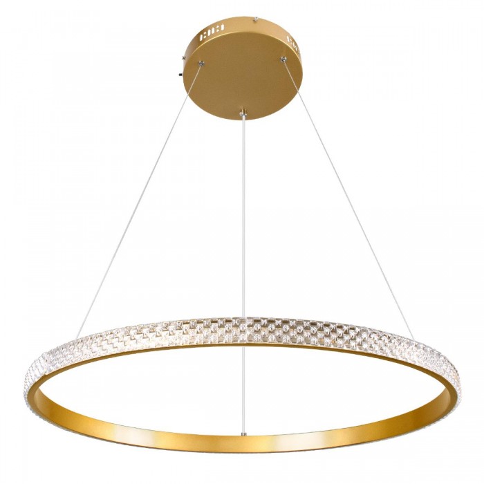 GloboStar® DIAMOND 61131 Κρεμαστό Φωτιστικό Δαχτυλίδι-Κύκλος LED CCT 45W 5230lm 360° AC 220-240V - Εναλλαγή Φωτισμού μέσω Τηλεχειριστηρίου All In One Ψυχρό 6000k+Φυσικό 4500k+Θερμό 2700k Dimmable Φ60cm - Χρυσό Βούρτσας - 3 Years Warranty GloboStar® DIAMOND 61131 Κρεμαστό Φωτιστικό Δαχτυλίδι-Κύκλος LED CCT 45W 5230lm 360° AC 220-240V - Εναλλαγή Φωτισμού μέσω Τηλεχειριστηρίου All In One Ψυχρό 6000k+Φυσικό 4500k+Θερμό 2700k Dimmable Φ60cm - Χρυσό Βούρτσας - 3 Years Warranty