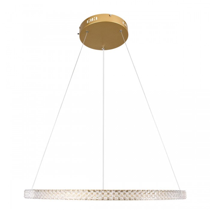 GloboStar® DIAMOND 61131 Κρεμαστό Φωτιστικό Δαχτυλίδι-Κύκλος LED CCT 45W 5230lm 360° AC 220-240V - Εναλλαγή Φωτισμού μέσω Τηλεχειριστηρίου All In One Ψυχρό 6000k+Φυσικό 4500k+Θερμό 2700k Dimmable Φ60cm - Χρυσό Βούρτσας - 3 Years Warranty GloboStar® DIAMOND 61131 Κρεμαστό Φωτιστικό Δαχτυλίδι-Κύκλος LED CCT 45W 5230lm 360° AC 220-240V - Εναλλαγή Φωτισμού μέσω Τηλεχειριστηρίου All In One Ψυχρό 6000k+Φυσικό 4500k+Θερμό 2700k Dimmable Φ60cm - Χρυσό Βούρτσας - 3 Years Warranty