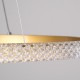 GloboStar® DIAMOND 61131 Κρεμαστό Φωτιστικό Δαχτυλίδι-Κύκλος LED CCT 45W 5230lm 360° AC 220-240V - Εναλλαγή Φωτισμού μέσω Τηλεχειριστηρίου All In One Ψυχρό 6000k+Φυσικό 4500k+Θερμό 2700k Dimmable Φ60cm - Χρυσό Βούρτσας - 3 Years Warranty GloboStar® DIAMOND 61131 Κρεμαστό Φωτιστικό Δαχτυλίδι-Κύκλος LED CCT 45W 5230lm 360° AC 220-240V - Εναλλαγή Φωτισμού μέσω Τηλεχειριστηρίου All In One Ψυχρό 6000k+Φυσικό 4500k+Θερμό 2700k Dimmable Φ60cm - Χρυσό Βούρτσας - 3 Years Warranty