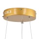 GloboStar® DIAMOND 61131 Κρεμαστό Φωτιστικό Δαχτυλίδι-Κύκλος LED CCT 45W 5230lm 360° AC 220-240V - Εναλλαγή Φωτισμού μέσω Τηλεχειριστηρίου All In One Ψυχρό 6000k+Φυσικό 4500k+Θερμό 2700k Dimmable Φ60cm - Χρυσό Βούρτσας - 3 Years Warranty GloboStar® DIAMOND 61131 Κρεμαστό Φωτιστικό Δαχτυλίδι-Κύκλος LED CCT 45W 5230lm 360° AC 220-240V - Εναλλαγή Φωτισμού μέσω Τηλεχειριστηρίου All In One Ψυχρό 6000k+Φυσικό 4500k+Θερμό 2700k Dimmable Φ60cm - Χρυσό Βούρτσας - 3 Years Warranty